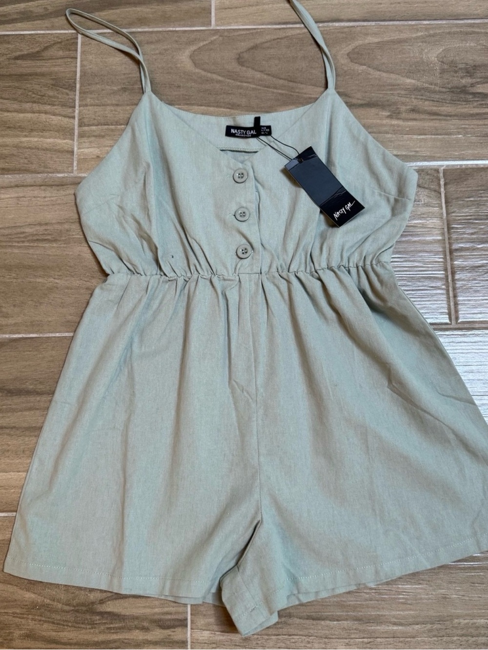 Nasty Gal Cotton Romper